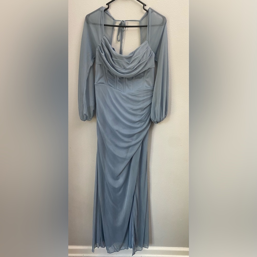 Azazie bridesmaid dress.